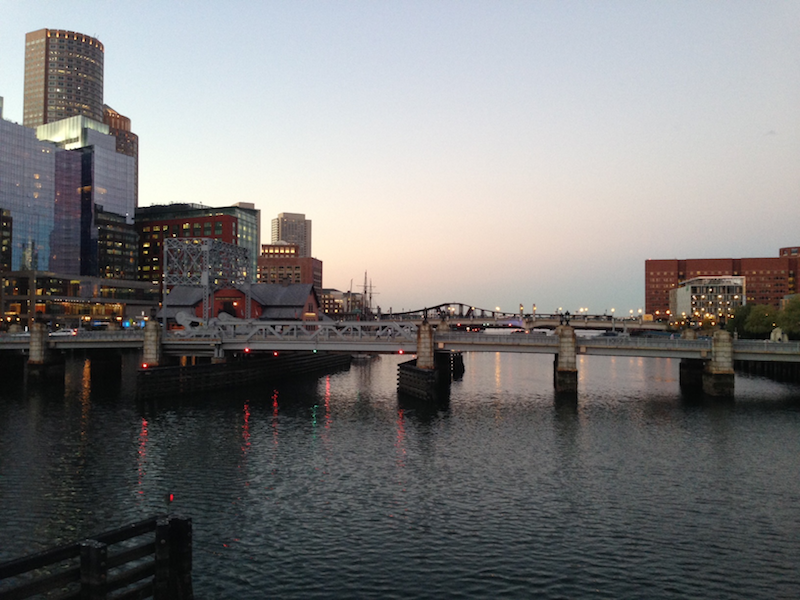 Photo: Fort Point at Dusk