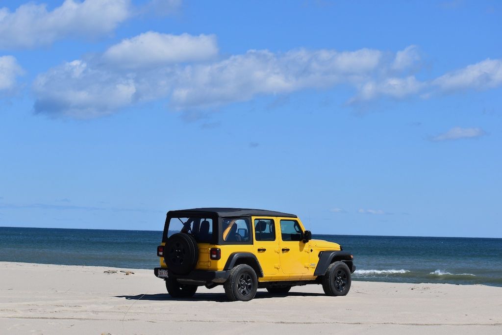 Driving Oversand at Nauset Beach